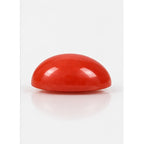 Coral gemstone side view