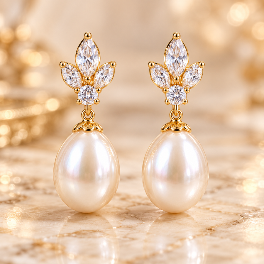 Pearl Drop Earrings