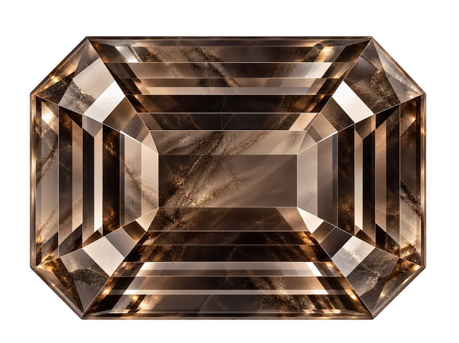 Smoky Quartz Oval 5.85 ct